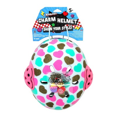 Raskullz Heart Charms Kids' Girls' Bike Helmet - Pink