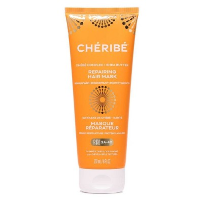 Cheribe Repairing Hair Mask with Chebe Complex + Shea Butter for Dry Damaged Hair - 8 fl oz