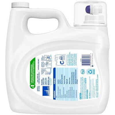 All Unscented Free Clear Advanced Oxi HE Liquid Laundry Detergent 79 Loads - 118 fl oz