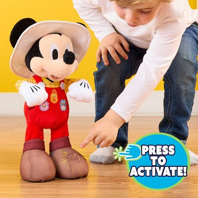 Mickey Mouse Hoedown Throwdown Feature Plush
