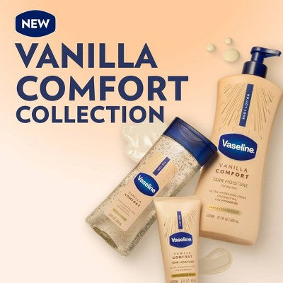 Vaseline Comfort Moisturizing Gel Body Oil Vanilla - 6.8oz
