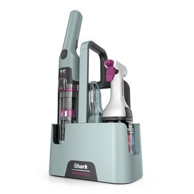Shark StainForce Portable Cordless Spot & Stain Cleaner with Dual-Activated Cleaning SolutionHX101 Gray