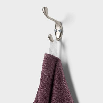 1pc Luxe Lattice Hand Towel Mauve - Threshold