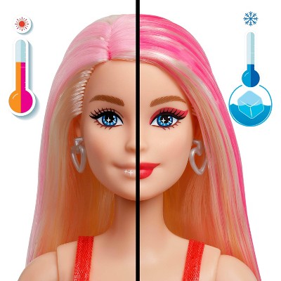 Barbie Party Unboxed Glam Party Series Red Sparkle Doll & Accessories with 10 Surprises