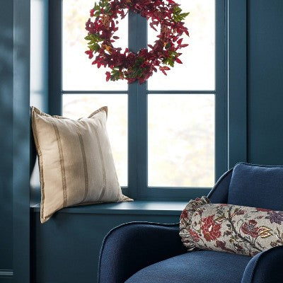 Plum Berry Wreath - Threshold designed with Studio McGee (LOCAL PICKUP ONLY)