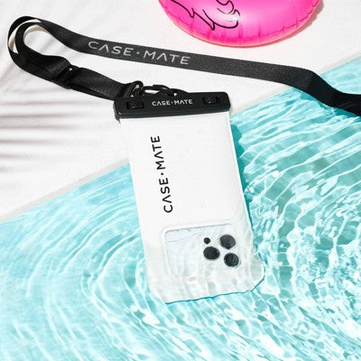Case-Mate Waterproof Pouch - Black: Dust & Dirt Resistant iPhone Compatible Case