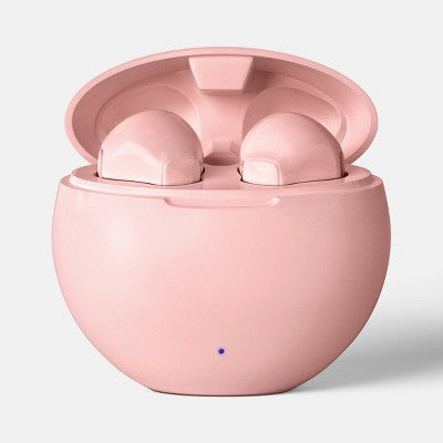 True Wireless Bluetooth Earbuds - heyday Peach Orange: Polyurethane Ear Cushion