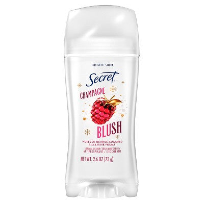 Secret Invisible Solid Limited Edition Antiperspirant and Deodorant - Champagne Blush - 2.6oz