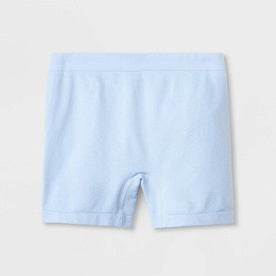 Kids' 3pk Seamless Boxer Shorts - art class Blue/Pink/Blush Pink S