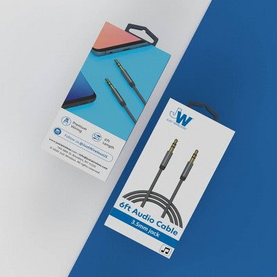 Aux Cable (6') - Dark Gray