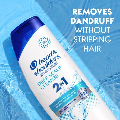 Head & Shoulders Deep Scalp Cleanse 2 in 1 Shampoo + Conditioner 12.5 fl oz