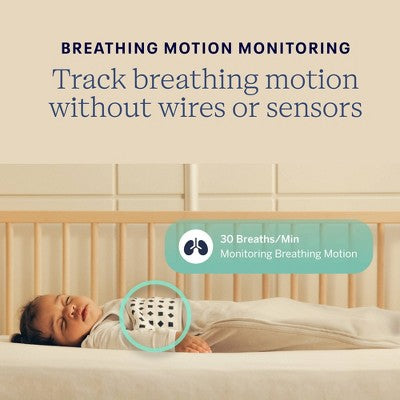 Nanit Pro Smart Baby Monitor & Floor Stand - White