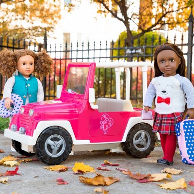 Our Generation My Way and Highways Pink and White  Plastic 4x4 Vehicle (LOCAL PICKUP ONLY)