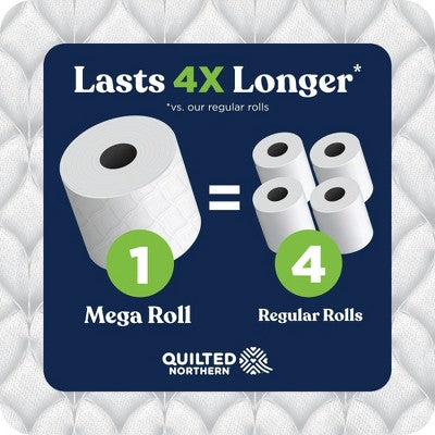 Quilted Northern Ultra Soft Strong Toilet Papers - 24 Mega Rolls: 255 Sheets Per Roll