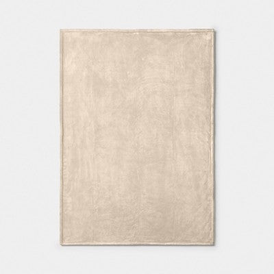 Oversized Primalush Throw Blanket Khaki - Threshold