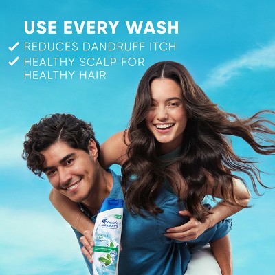 Head & Shoulders Glacier Mint Hair Shampoo - 12.5oz