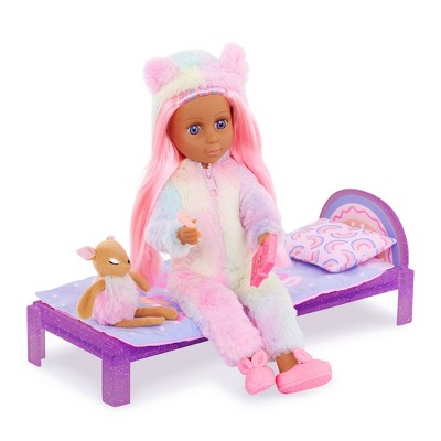 Glitter Girls 14" Doll with Bed Rafa & GG Bedtime Playset