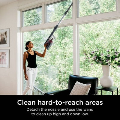 Shark Vertex Cordless Stick Vacuum with DuoClean PowerFins - IZ464H: Lightweight, Pet Hair, HEPA, 60 Min Run Time