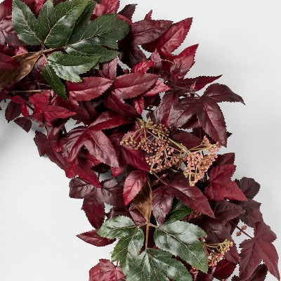 Plum Berry Wreath - Threshold designed with Studio McGee (LOCAL PICKUP ONLY)
