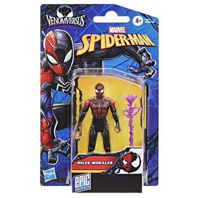 Marvel Spider-Man Venom Versus Epic World of Action Miles Morales Action Figure