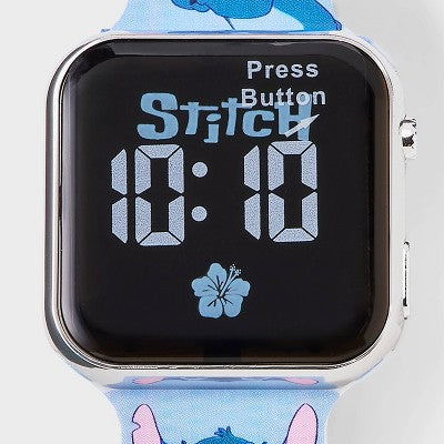 Girls' Stitch Watch Set with Braclets - Blue/Pink