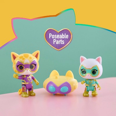 Disney Junior SuperKitties Su-Purr Charged Bitsy and Sparks Figure Set