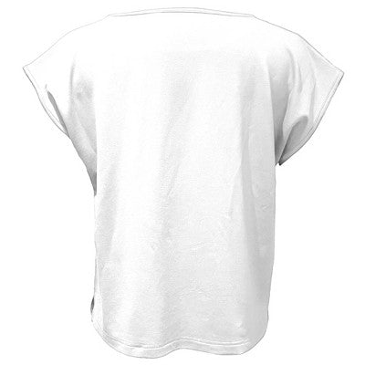 NBA Philadelphia 76ers Women's White Round Neck Short Sleeve T-Shirt - M