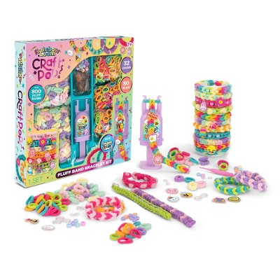 Rainbow Loom Craft Pop Fluff Band Bracelet Making Kit