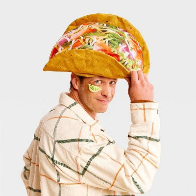 Adult Taco Hat Costume Headwear - Hyde and EEK! Boutique