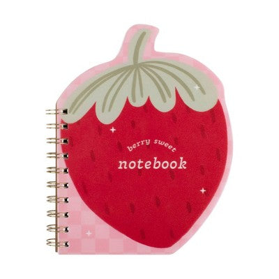 FRINGE Die-Cut Cover Spiral Journal Berry Sweet