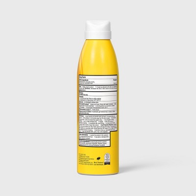 Sunscreen Spray - SPF 50 - Banana - 5.5oz - up&up