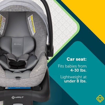 Safety 1st Turn & Go Rotating Travel System - French Gray (LOCAL PICKUP ONLY)