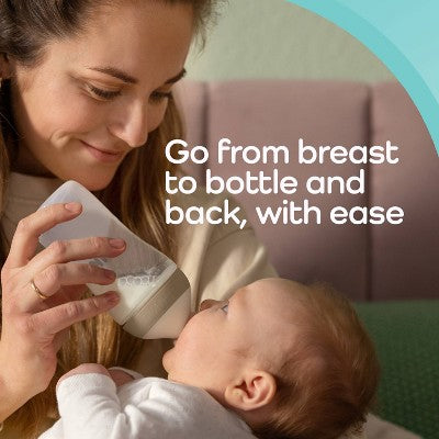 NUK Perfect Match Baby Bottle - Slow Flow - 5oz/3pk