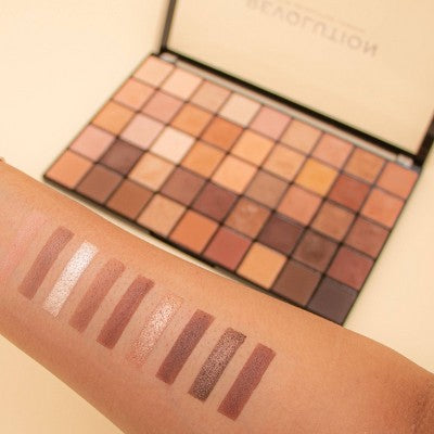 Makeup Revolution Maxi Reloaded Eyeshadow Palette - Ultimate Nudes - 2.16oz