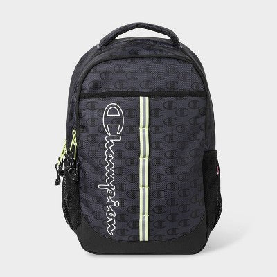 Champion Center Backpack - Dark Gray AOP