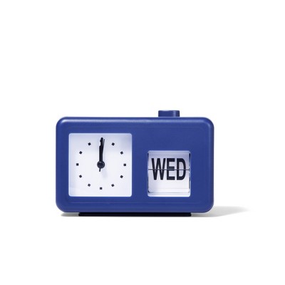 Retro Clock Blue - Bullseye's Playground