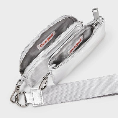Girls' Wristlet Pouch - art class Silver