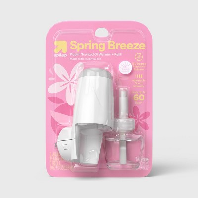 Plug In Air Freshener Starter Kit with Refill - Spring Breeze - up&up