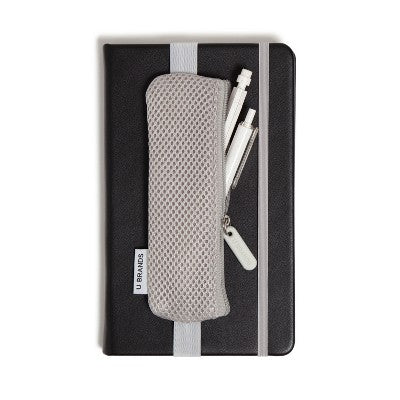 U Brands 1ct Mesh Zipper Pen Pencil Pouch with Elastic Band