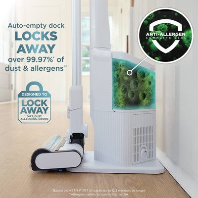 Shark Clean & Empty Cordless Stick Vacuum & Auto-Empty System with PowerFins Brushroll BU3521: Bagless, 40 Min Run Time (LOCAL PICKUP ONLY)