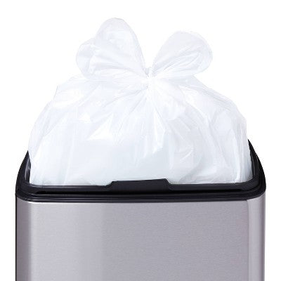 Tall Kitchen Flap-Tie Trash Bags - 13gal - 110ct - Dealworthy