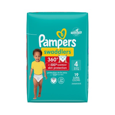 Pampers Swaddlers 360 Disposable Diapers - Size 4 - 19ct