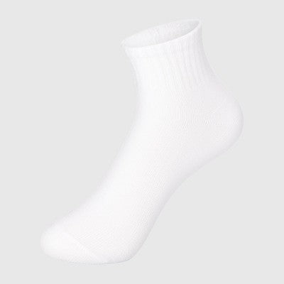 Hanes Boys' 20pk Ankle Socks - White S