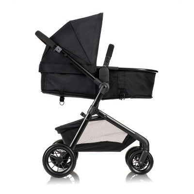 Evenflo Pivot Modular Travel System with LiteMax Infant Car Seat with Anti-Rebound Bar - Casual Gray (LOCAL PICKUP ONLY)