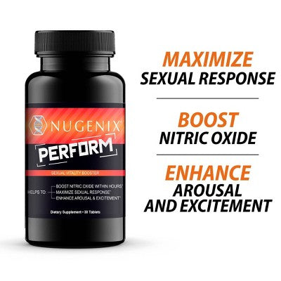 Nugenix Perform Sexual Vitality Booster Tablets - 30ct