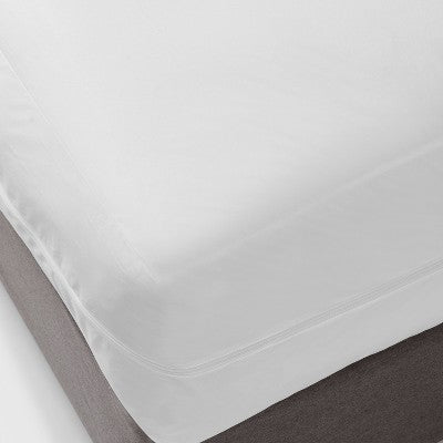 King Waterproof Zippered Mattress Protector - Room Essentials: Hypoallergenic, Polyethylene Fabric, Fits 12" Depth
