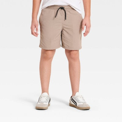 Boys' Quick Dry Pull-On Shorts - Cat & Jack Brown L