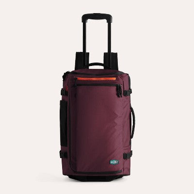 Bagsmart Blast 43L Roller Travel Backpack - Red Currant