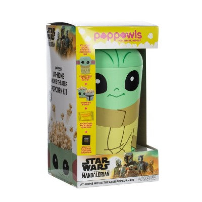 Poppowls Mandalorian Grogu Microwave Popcorn Kit - 6oz