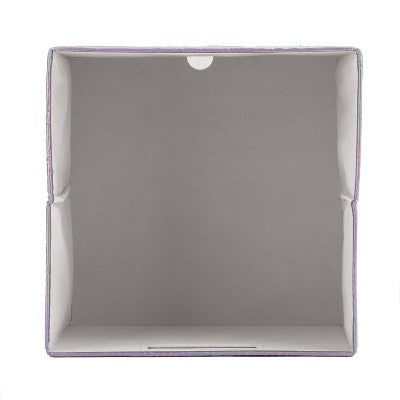 HLD Global Quilted Wavy Iridescent 11" Teen Storage Bin